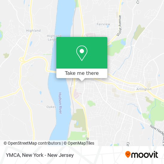 YMCA map