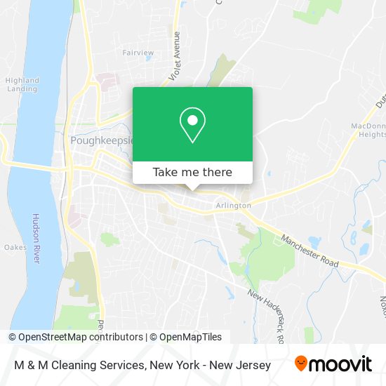 M & M Cleaning Services map