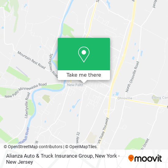 Alianza Auto & Truck Insurance Group map