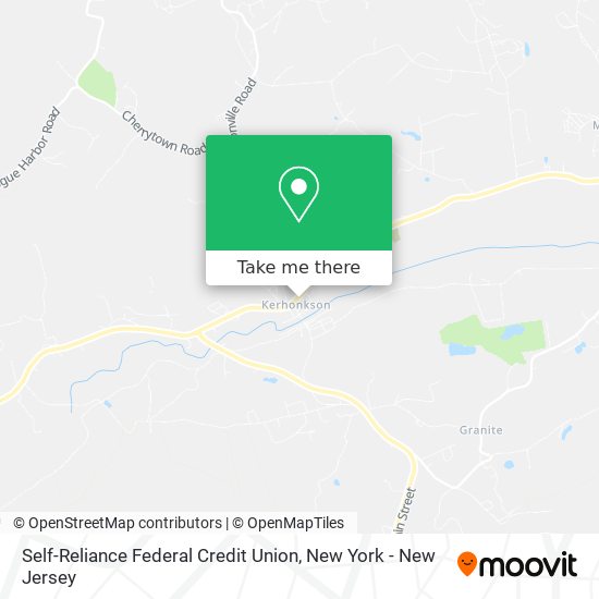 Self-Reliance Federal Credit Union map