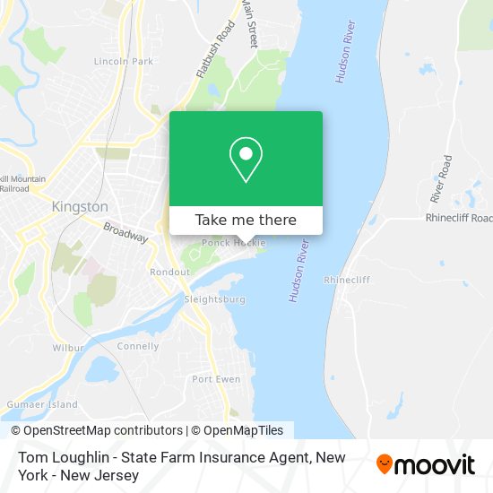 Mapa de Tom Loughlin - State Farm Insurance Agent