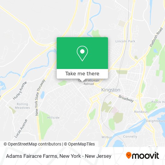 Mapa de Adams Fairacre Farms