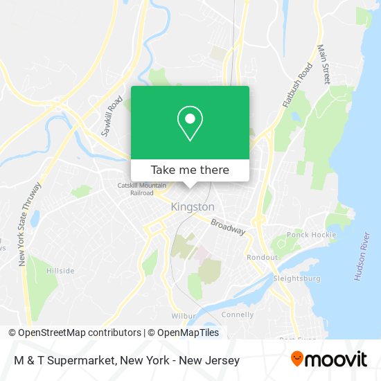 Mapa de M & T Supermarket