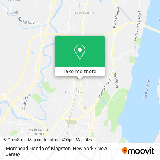 Mapa de Morehead Honda of Kingston