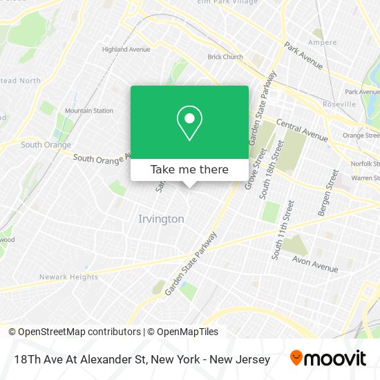 Mapa de 18Th Ave At Alexander St