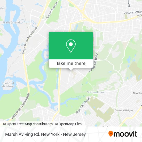 Marsh Av Ring Rd map