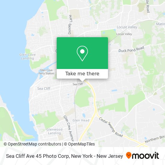Sea Cliff Ave 45 Photo Corp map