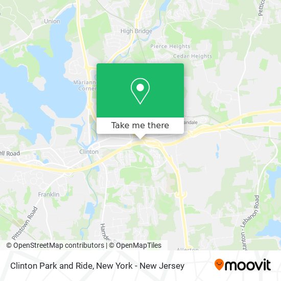 Mapa de Clinton Park and Ride