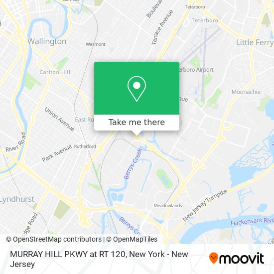 Mapa de MURRAY HILL PKWY at RT 120