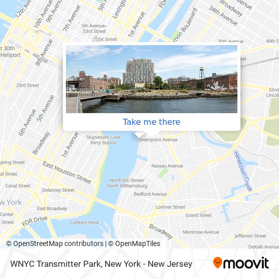 Mapa de WNYC Transmitter Park