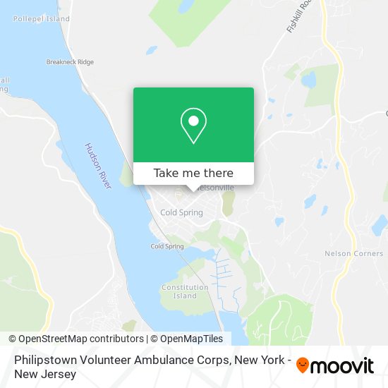 Mapa de Philipstown Volunteer Ambulance Corps