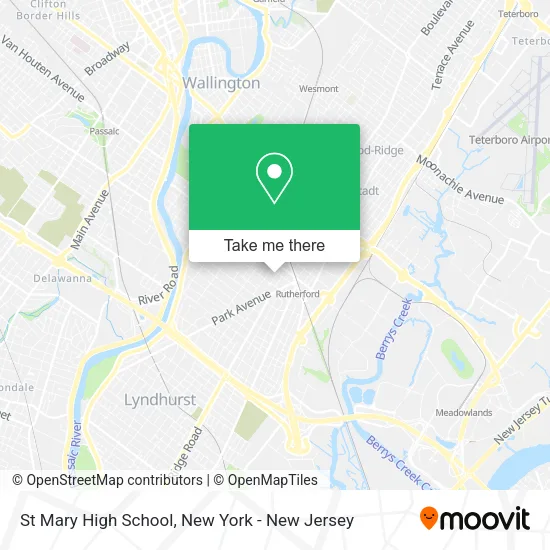 St Mary High School map