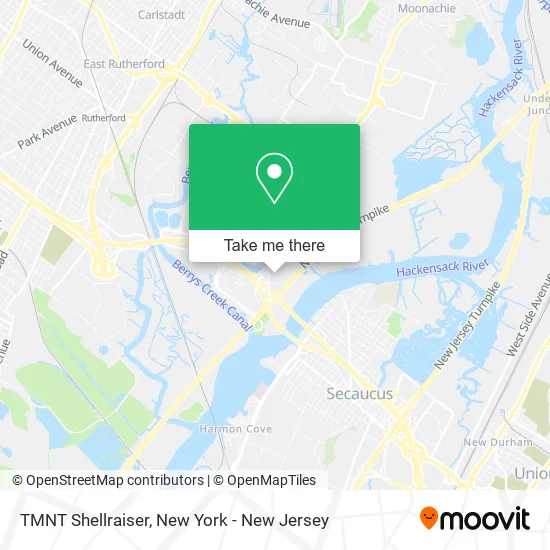 TMNT Shellraiser map