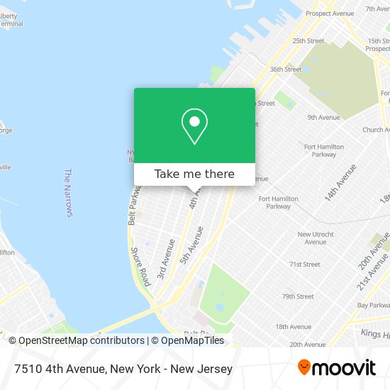 Mapa de 7510 4th Avenue