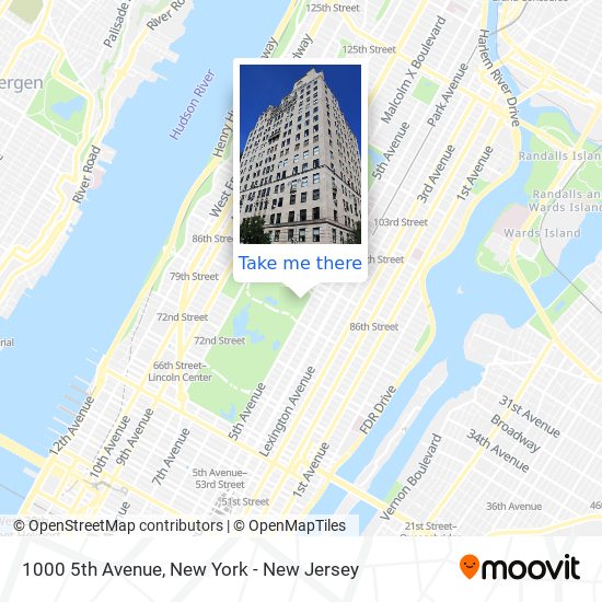1000 5th Avenue map