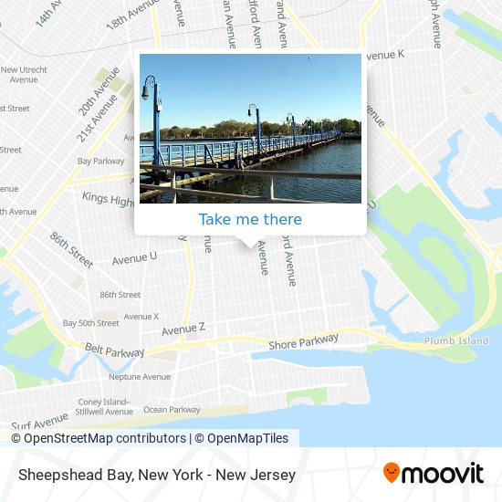 Mapa de Sheepshead Bay