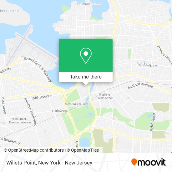 Mapa de Willets Point