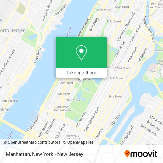 Mapa de Manhattan