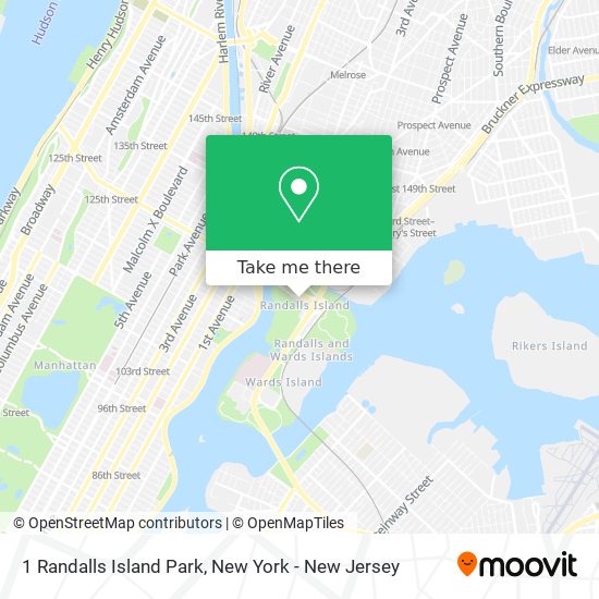 1 Randalls Island Park map