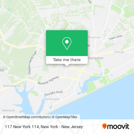 117 New York 114 map