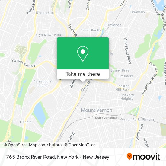 765 Bronx River Road map