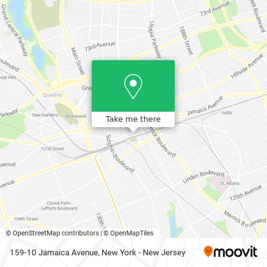 159-10 Jamaica Avenue map