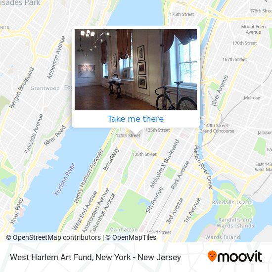 Mapa de West Harlem Art Fund