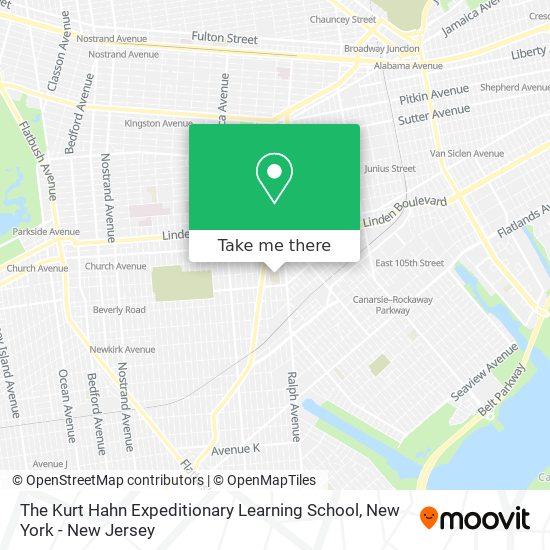 The Kurt Hahn Expeditionary Learning School map