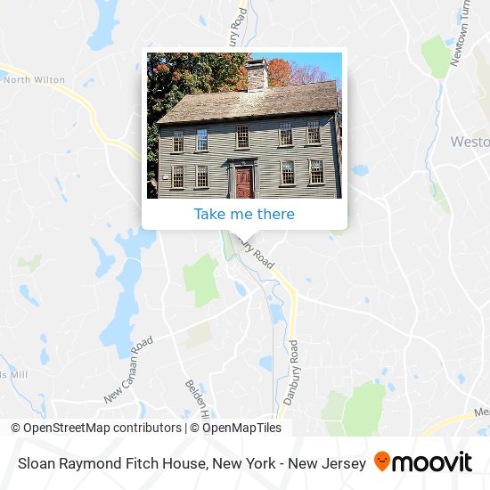 Sloan Raymond Fitch House map