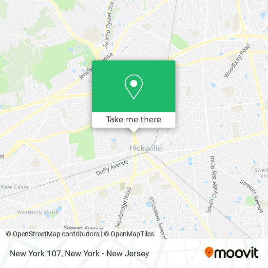 New York 107 map
