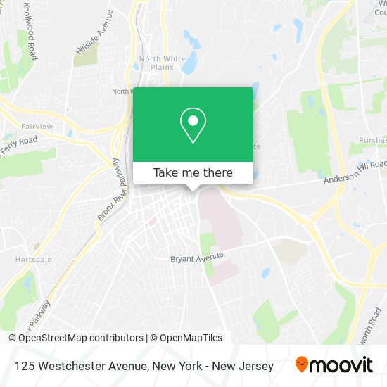 125 Westchester Avenue map