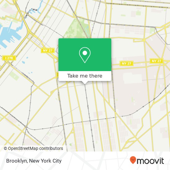 Brooklyn map