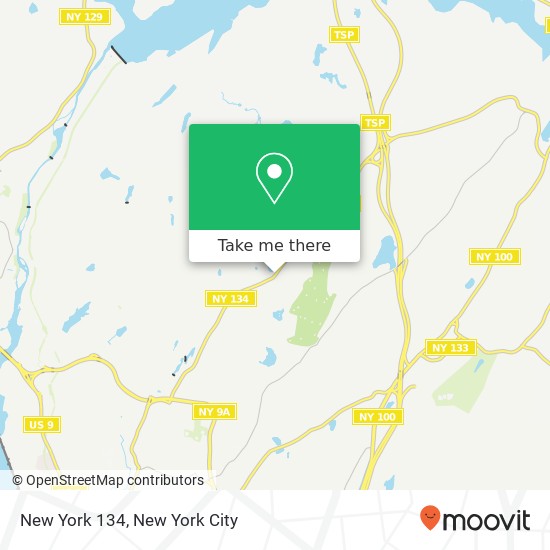 New York 134 map