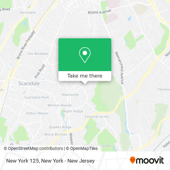 Mapa de New York 125