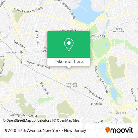Mapa de 97-20 57th Avenue