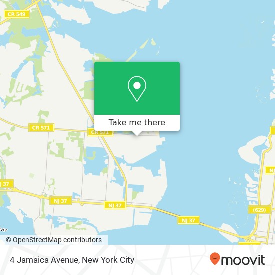 4 Jamaica Avenue map