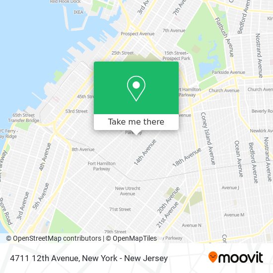 4711 12th Avenue map