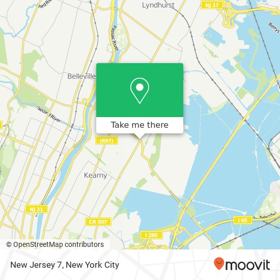 Mapa de New Jersey 7