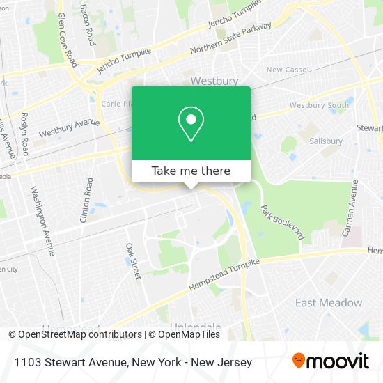 1103 Stewart Avenue map
