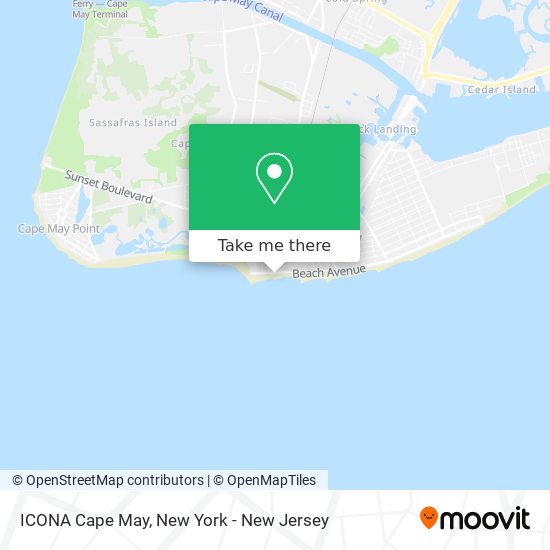 ICONA Cape May map