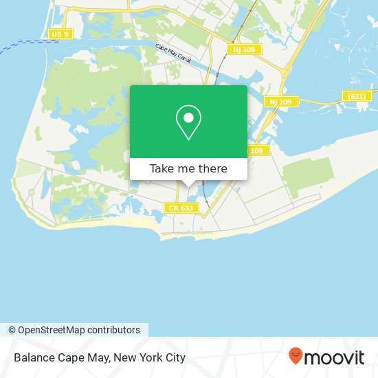 Balance Cape May map