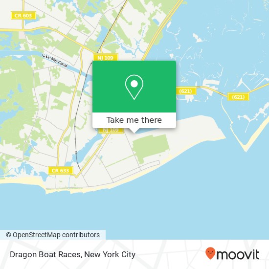 Dragon Boat Races map