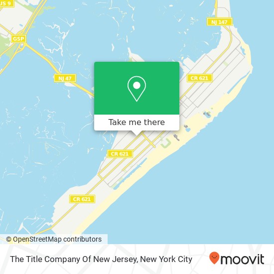 Mapa de The Title Company Of New Jersey