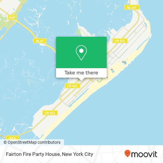 Mapa de Fairton Fire Party House