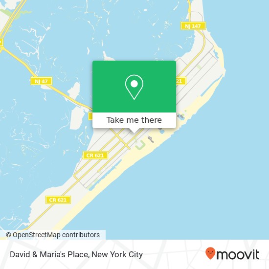 Mapa de David & Maria's Place