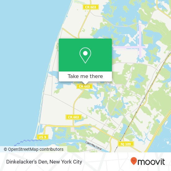 Dinkelacker's Den map
