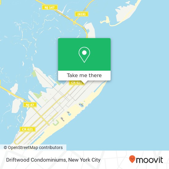 Driftwood Condominiums map