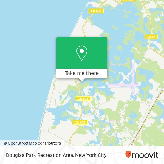 Mapa de Douglas Park Recreation Area