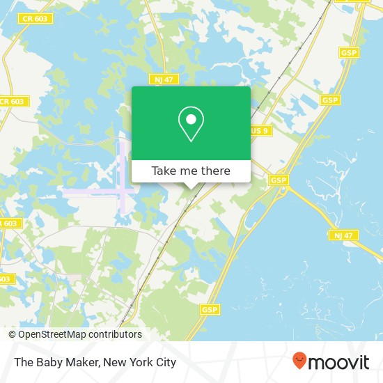 Mapa de The Baby Maker