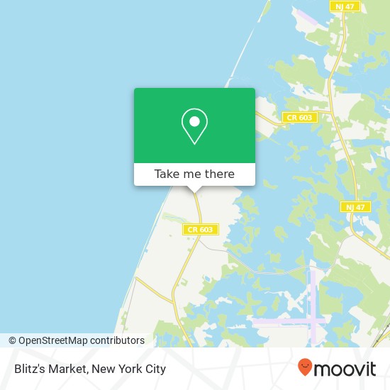 Mapa de Blitz's Market